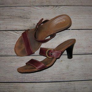 Aerosoles Powpaya Double Strap Buckle Sandal 10